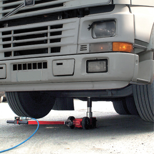 Cric &agrave; 2 &eacute;tapes, 33 tonnes/66 tonnes, Air comprim&eacute;/hydraulique Kelford