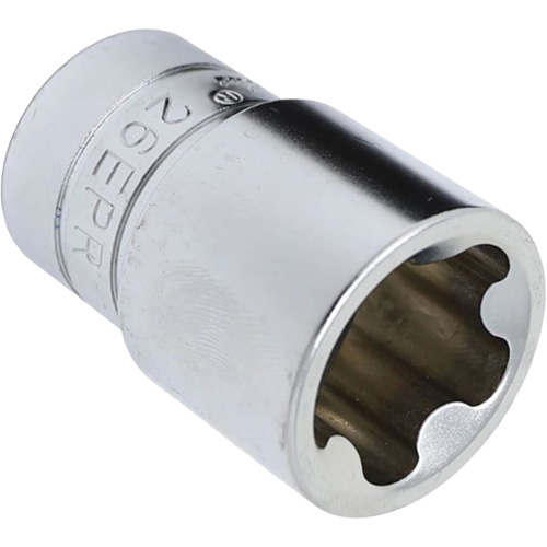 5-Point EPR Torx Socket Set, 16 Pieces, 1/4"/3/8"/1/2" Drive Size Kelford