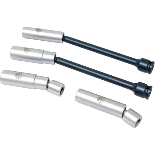 Jeu de douilles pivotantes pour bougie d'allumage Euro 4 mcx, Prise 3/8" Kelford