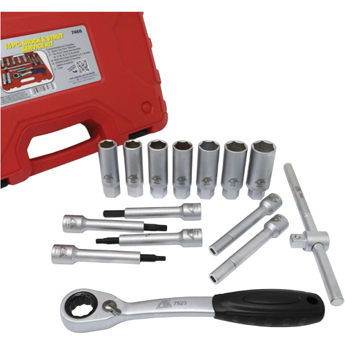 Ensemble d'outils pour amortisseurs et jambes de force  15 mcx Kelford