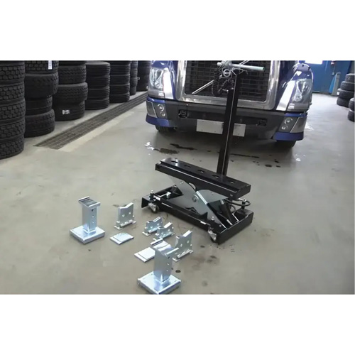 Cric de service de plancher, 14 tonne(s) Capacit&eacute;, 8-1/4" Abaiss&eacute;e, 20" &eacute;lev&eacute;e, Air comprim&eacute;/hydraulique Kelford