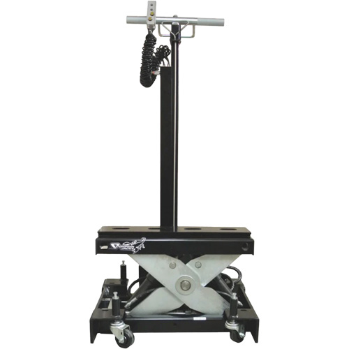 Floor Service Jack, 12 Ton(s) Capacity, 7-1/2" Lowered, 15-3/4" Raised, Air Hydraulic Kelford