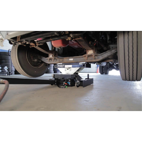 Floor Service Jack, 12 Ton(s) Capacity, 7-1/2" Lowered, 15-3/4" Raised, Air Hydraulic Kelford