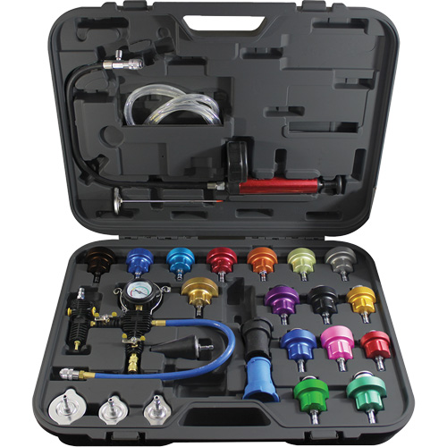 27-Piece Master Radiator Pressure Test Kit Kelford