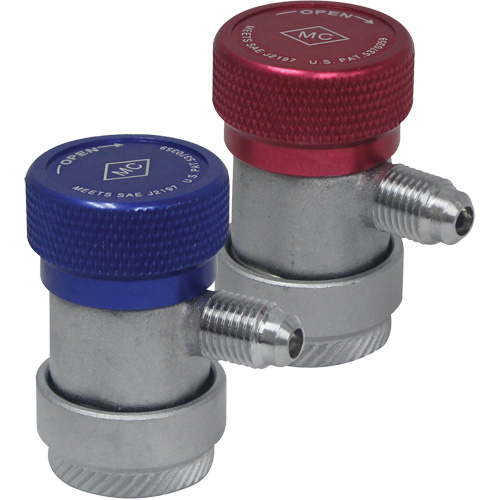 Raccord rapide manuel R134a haute pression 1/4" FL-M x 16 mm Kelford