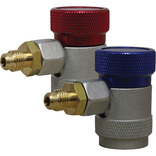 1/4” FL-M x 16 High Side Manual R134a Safety Lock Coupler Kelford