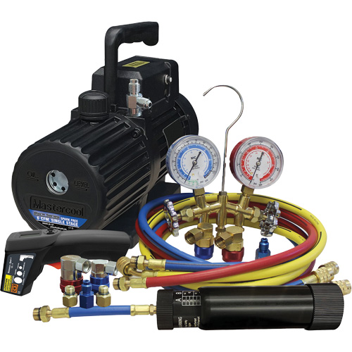 Dual R134A/R1234YF Evacuation & Charging Combo Kit Kelford