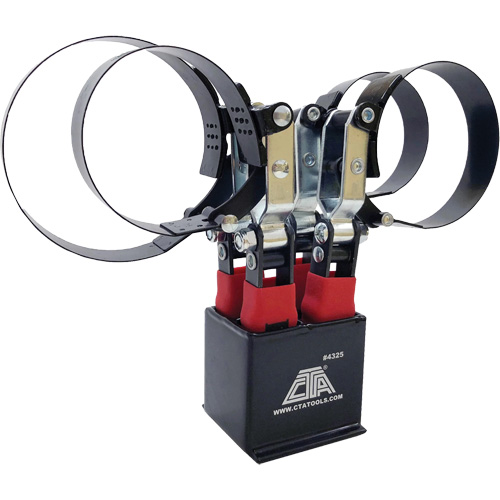 Ensemble de 4 cl&eacute;s pour filtre &agrave; huile avec support Kelford