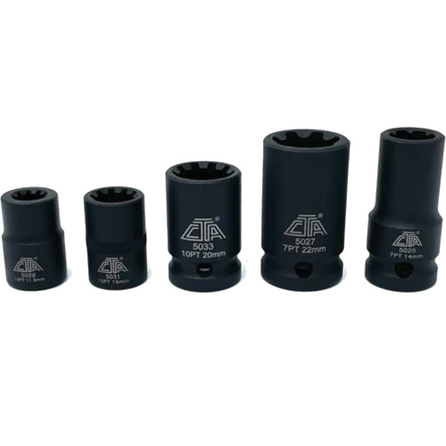 5 Pc. VAG Brake Caliper Socket Set Kelford