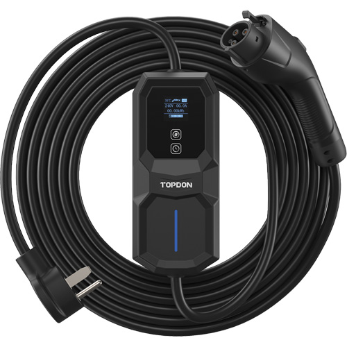Fiche NEMA 6-50 portable PulseQ AC, 32 A, Niveau 2 CA, Connecteur Type 1 (SAE J1772) Kelford