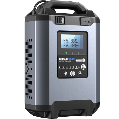 Alimentation stable 90 A et chargeur intelligent 12 V/24 V Tornado90000 Kelford
