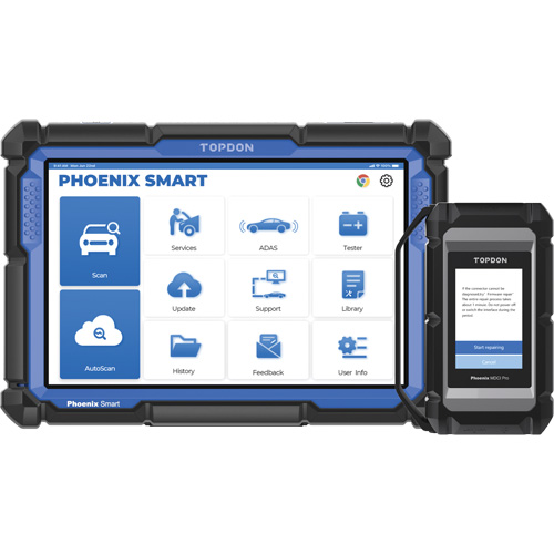 Phoenix Smart – Outil de diagnostic de niveau constructeur avec &eacute;cran 10,1", programmation bas&eacute;e sur l'infonuage et protocoles avanc&eacute;s Kelford