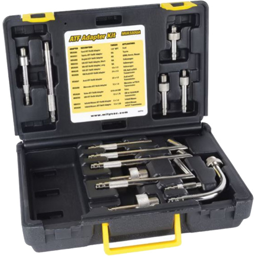 ATF Refill & Evacuation Kit with 13 Adapters Kelford
