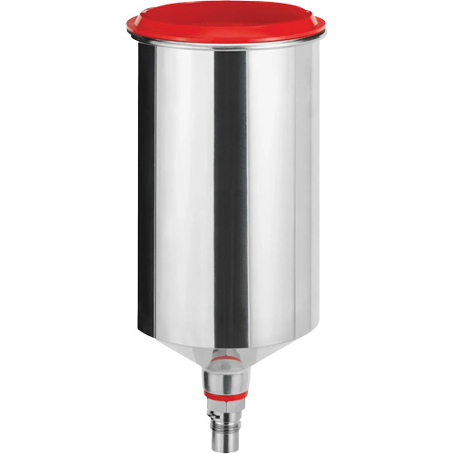 Gobelet r&eacute;utilisable en aluminium 1,0?L avec raccord QCC, sans filetage fin Kelford