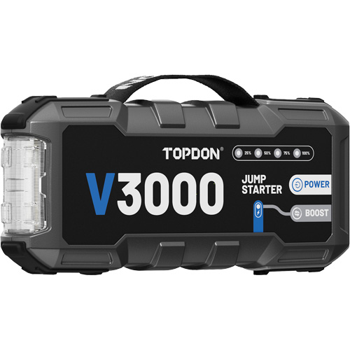 Survolteur, banque d'alimentation et lampe de poche V3000 Kelford