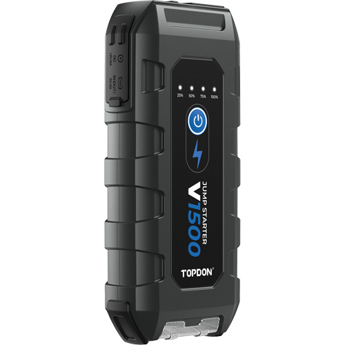 D&eacute;marreur d'appoint, survolteur, banque d'alimentation et lampe de poche V1500 Kelford