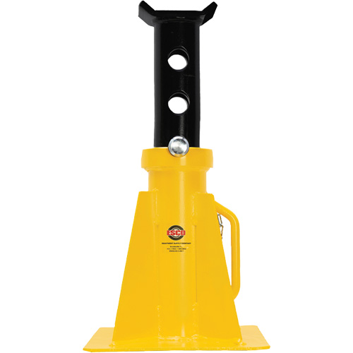 Pin Style Jack Stand, Locking Pin, 25 tons Capacity, 15-3/4" - 26-3/4" H Kelford