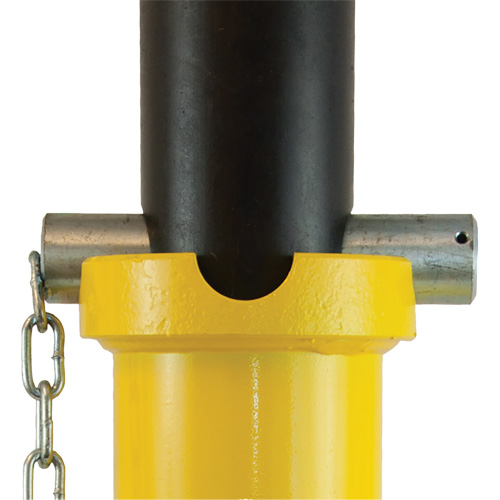 Pin Style Jack Stand, Locking Pin, 25 tons Capacity, 15-3/4" - 26-3/4" H Kelford