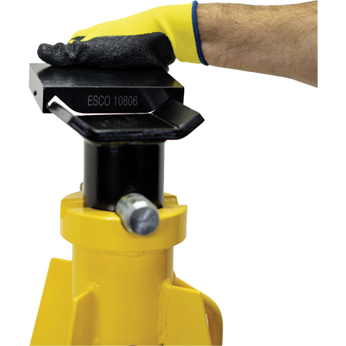 Adaptateur &agrave; dessus plat pour supports de v&eacute;rin ESCO de style haut de 20 et 25 tonnes Kelford