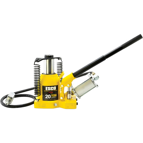 Pro Series “Shorty” Bottle Jack, 20 Ton(s), Air Hydraulic, 12-5/8" Raised Height Kelford
