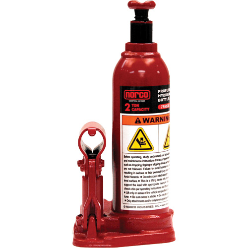 Cric &agrave; bouteille hydraulique professionnel, 2 tonne(s), 14-1/2" Hauteur &eacute;lev&eacute;e Kelford
