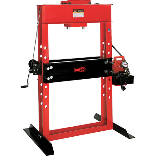 Electro/Hydraulic Pump Operated Shop Press, 50 tons Capacity Kelford