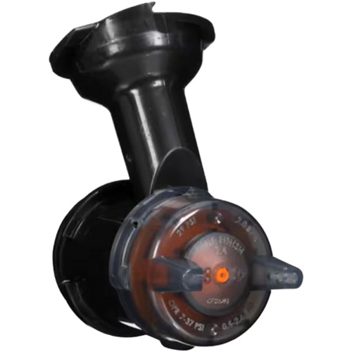 Performance Gravity Fine Finish Atomizing Head - Orange Kelford