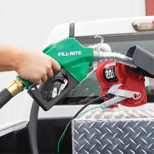 Green Automatic Diesel Spout Nozzle Kelford
