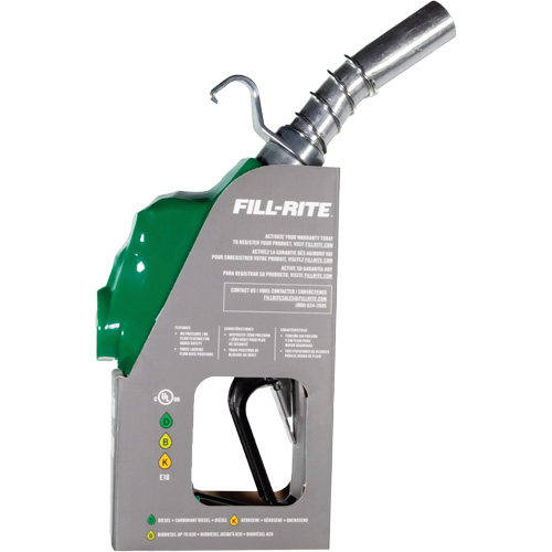 Green Automatic Diesel Spout Nozzle Kelford