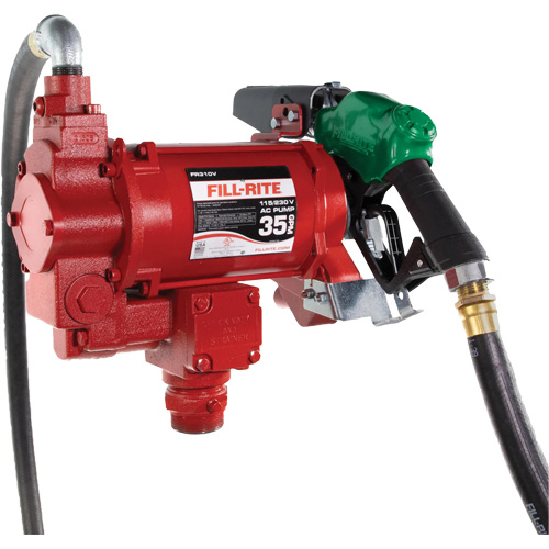 115/230V AC Fuel Transfer Pump with Nozzle Kelford