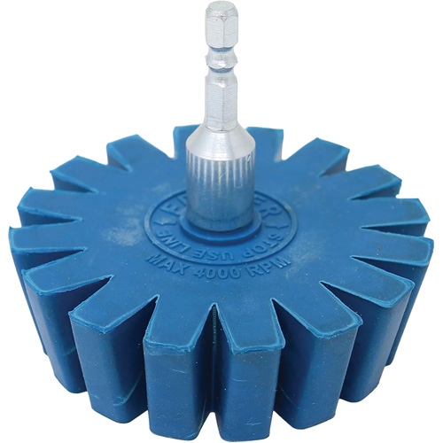 Roue &agrave; gomme &agrave; engrenage conique avec adaptateur d'arbre &agrave; connexion rapide Kelford