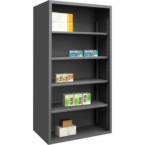 &eacute;tag&egrave;re robuste, Acier, Boulonn&eacute;, Capacit&eacute; 850 lb, 48" la x 72" h x 18" p Kelford
