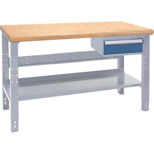 Industrial Duty Workbench, 1000 lbs. Cap., 72" W x 36" D, 34" H Kelford