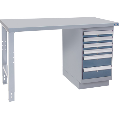 Industrial Duty Workbench, 36" W x 60" D x 34" H, 1000 lbs. Capacity Kelford