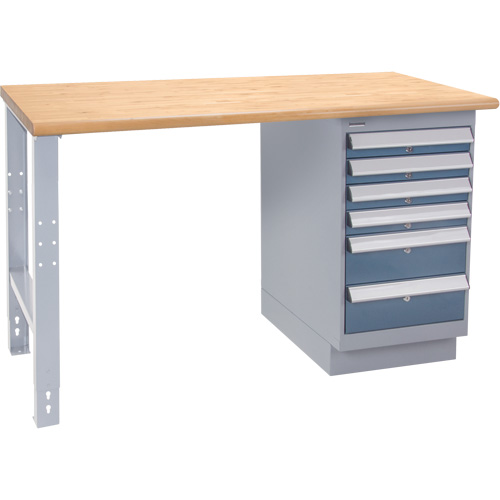 Industrial-Duty Workbench, 1000 lbs Cap., 60" W x 36" D, 34" H Kelford