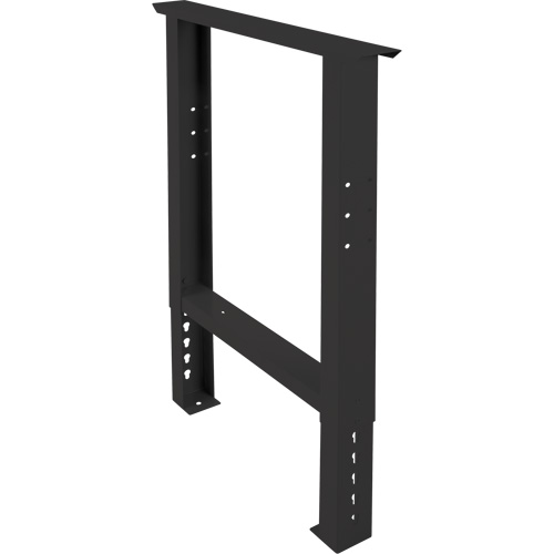 Pattes d'&eacute;tabli pour service industriel, Acier, 24" p x 34" h, Simple Kelford