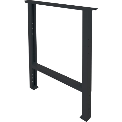 Pattes d'&eacute;tabli pour service industriel, Acier, 30" p x 34" h, Simple Kelford