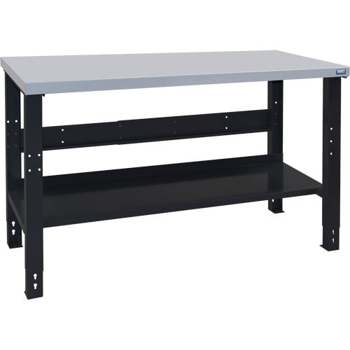 Industrial Duty Workbench, 60" W x 24" D x 34" H, 1000 lbs. Capacity Kelford