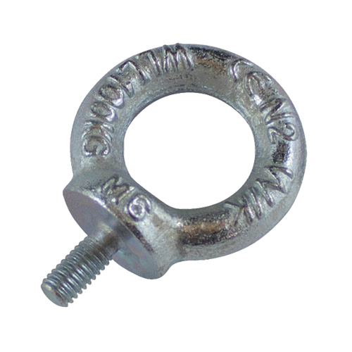 Boulons &agrave; œil matric&eacute;s, 1/8" dia, 1/2" lo, Fini naturel sans enduit, 154 lb (70 kg) capacit&eacute; Kelford