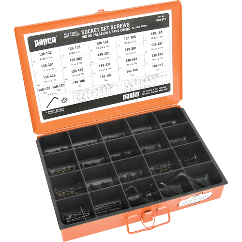 Socket Set Screw Cup Point Assortments Kelford