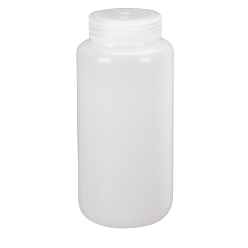Bouteilles &agrave; large ouverture, Ronde, 8 oz, Plastique Kelford