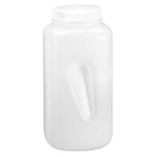 Bottles, Round, 128 fl. oz., Plastic Kelford