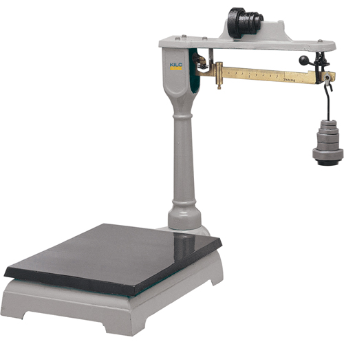 Mechanical Platform Beam Scales, 16" L x 12" W, 100 kg Capacity Kelford