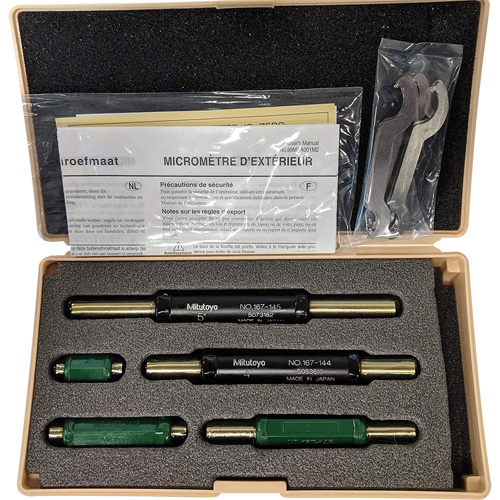 5-Piece Micrometer Pin Setting Standard Set Kelford
