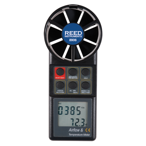 Vane Thermo-Anemometer with Calibration Certificate Kelford