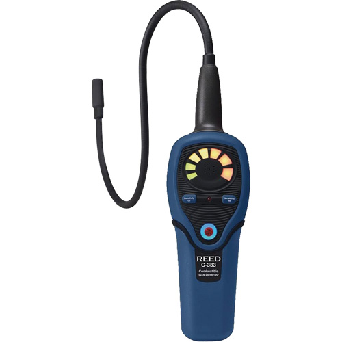 Combustible Gas Leak Detector, 5.0 ppm, Display & Sound Alert Kelford