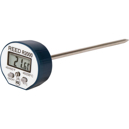 Thermometer, Contact, Digital, -40-450°F (-40-230°C) Kelford