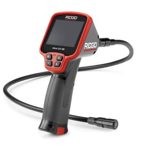Micro CA-150 Inspection Camera, 3.5" L x 3.5" W Display, 320 x 240 pixels, 17 mm (2/3") Camera Head Kelford