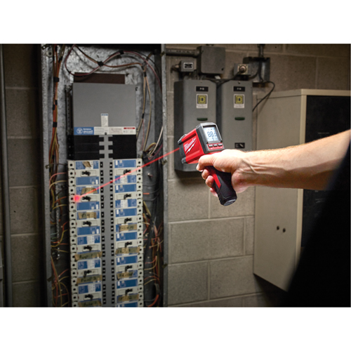 Pistolet infrarouge, -22° - 1022° F ( -30° - 550° C ), 12:01/12:1, &eacute;missivit&eacute; Fixe Kelford