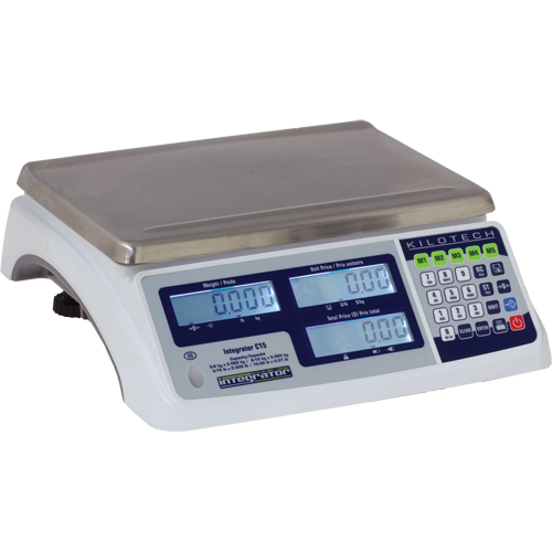 Integrator C30 Price Computing Scale, 60 lbs. / 30 kg. Cap., 0.02 lbs. / 0.005 kg. Graduations Kelford